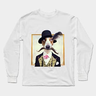 Feather Doggy Long Sleeve T-Shirt